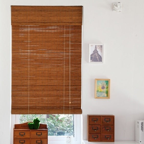 Classic Roll-up Bamboo Shades – Shelooms