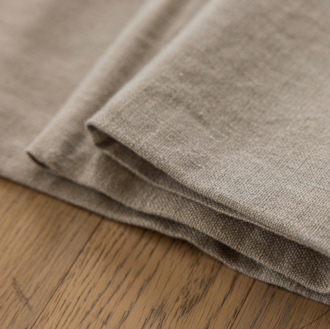 Mid to Heavy Weight Natural Linen Shades