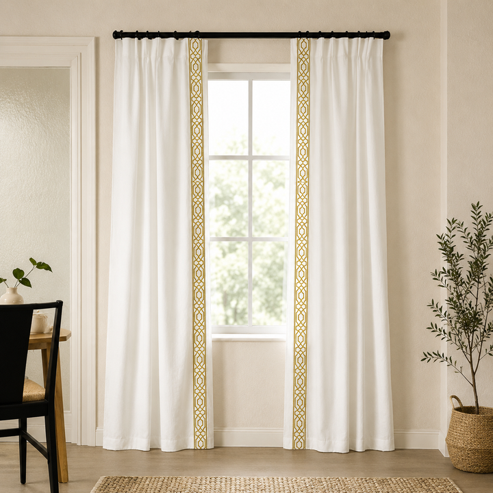 Custumize Pure Linen Curtains Test