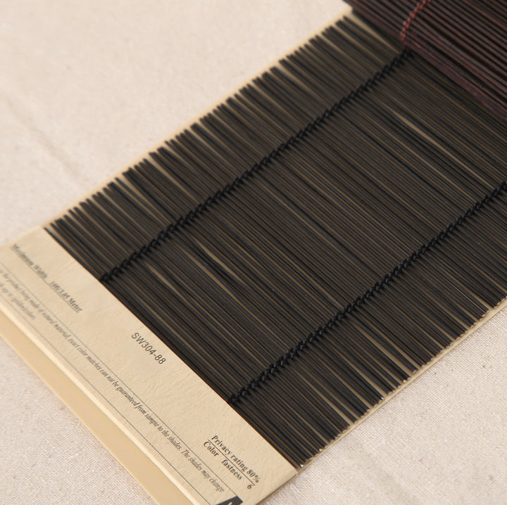 Bamboo Blind Samples, Thin Natural Bamboo Swatches
