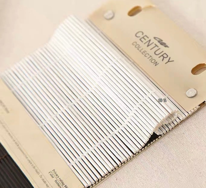 White Beige Bamboo Swatches, Shelooms Exclustive