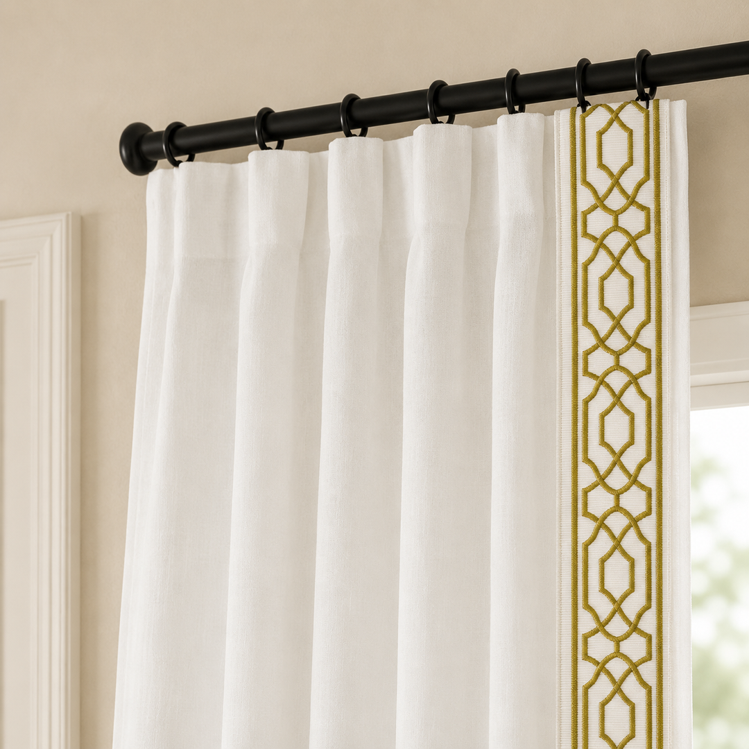 Custumize Pure Linen Curtains Test
