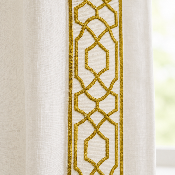 Custumize Pure Linen Curtains Test