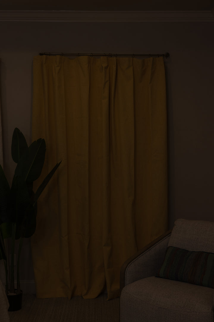 Single Layer Blackout Curtain, One Panel
