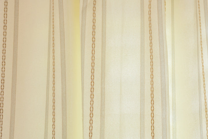 Sage Trellis Custom Curtains, One Panel