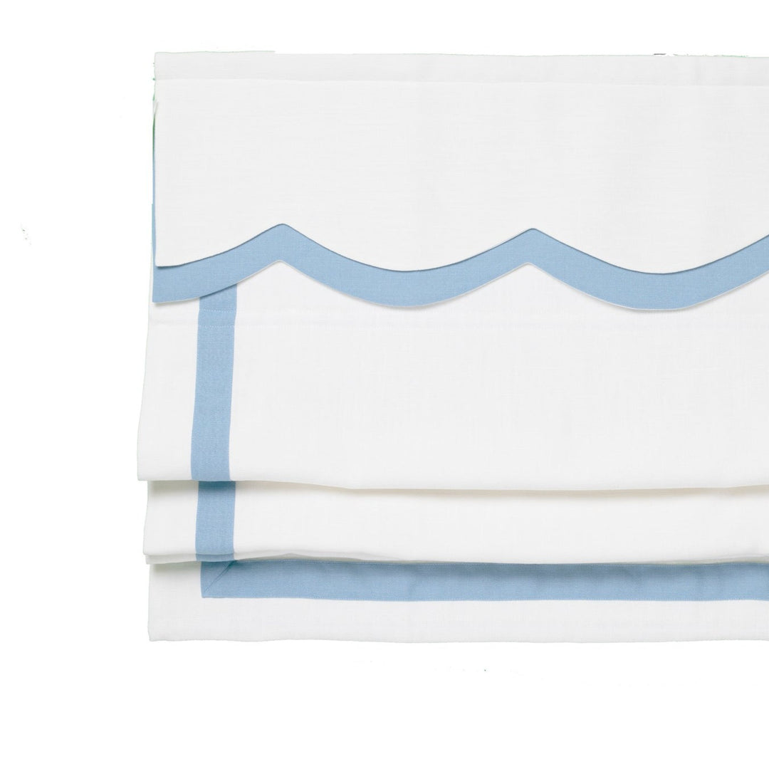Double Scallop Roman Shades, Nursery favorite