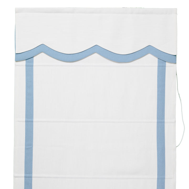 Double Scallop Roman Shades, Nursery favorite