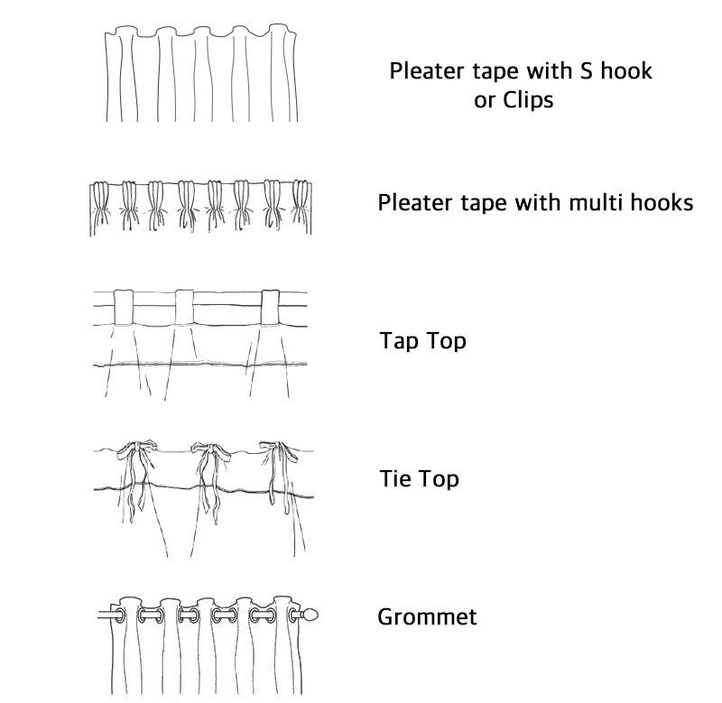 Sheer Linen Light Filtering Curtain