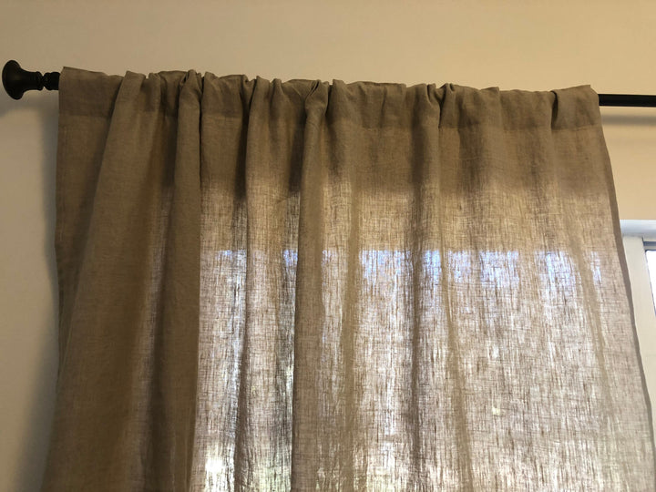 Cafe Curtains Pure Linen Curtains