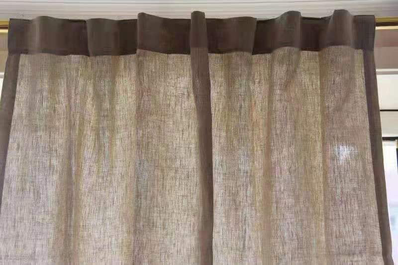 Cafe Curtains Pure Linen Curtains