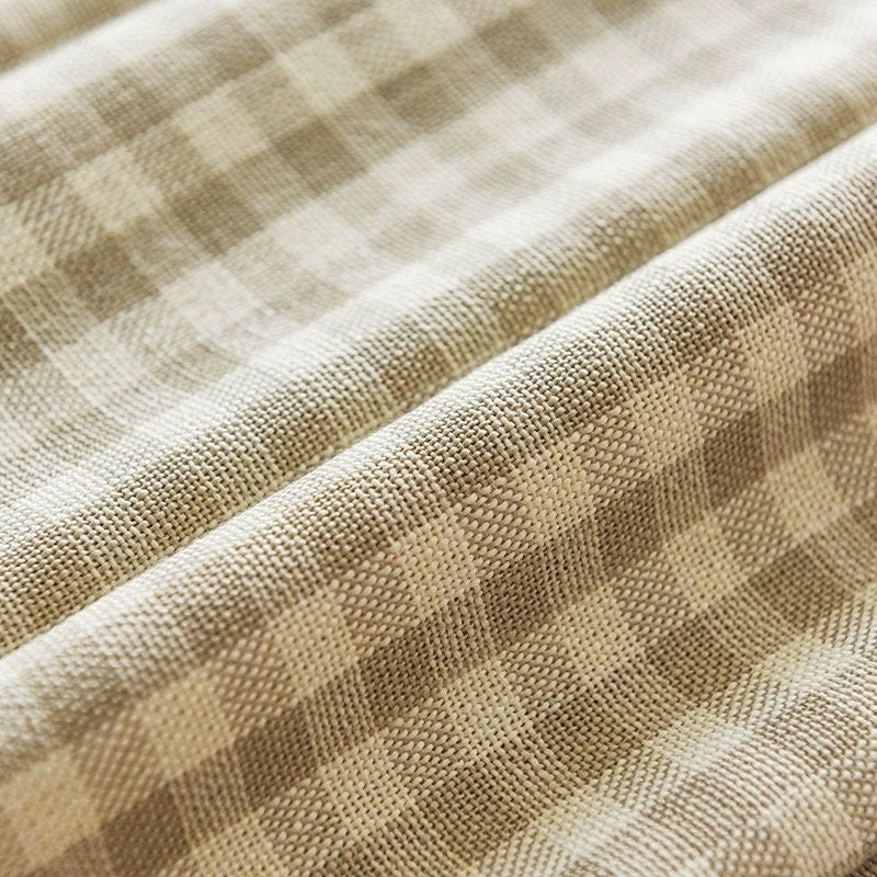 Ready-To-Ship Cordless Stripe and Plaid Neutral Color Shades 6/7
