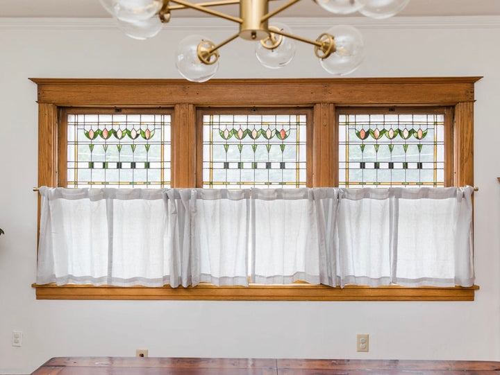 Cafe Curtains Pure Linen Curtains