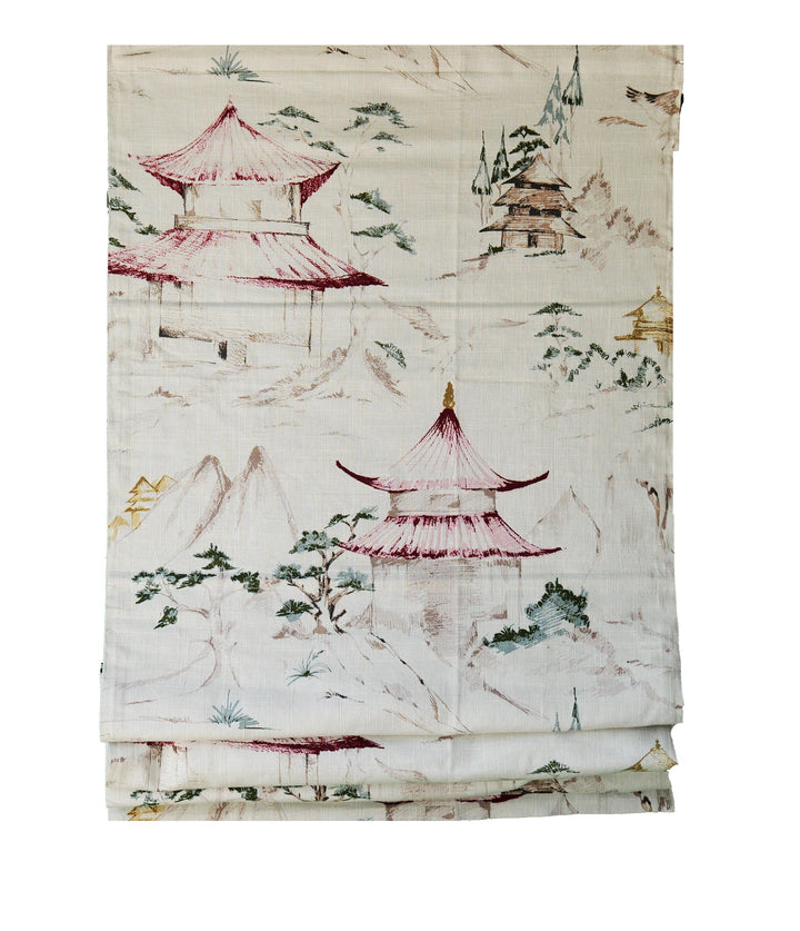 COM Roman Shades, Fabric by Your Choice
