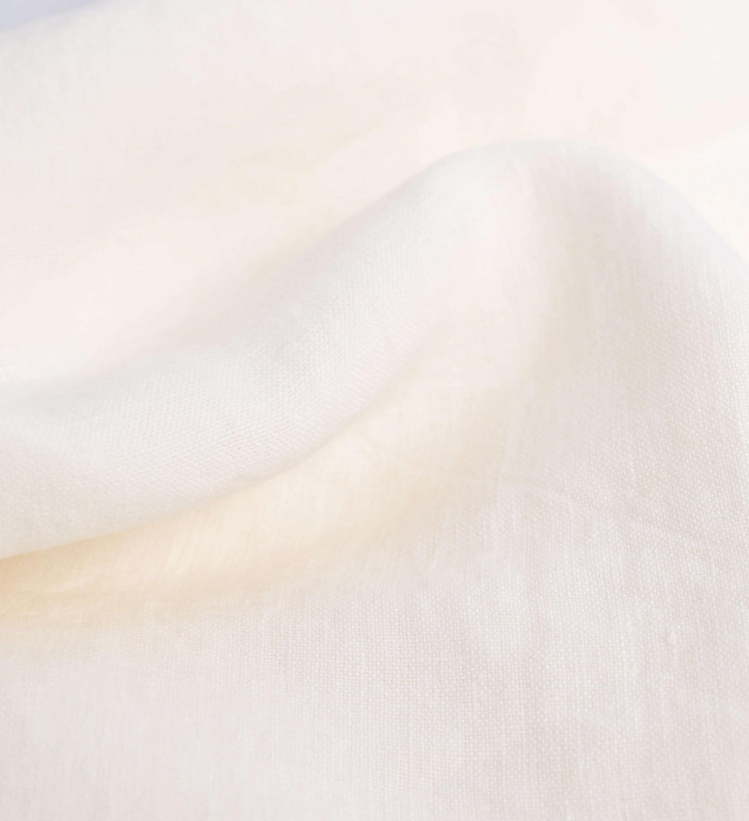 Heavier Pure Linen Custom Curtains Heritage Ivory, One Panel
