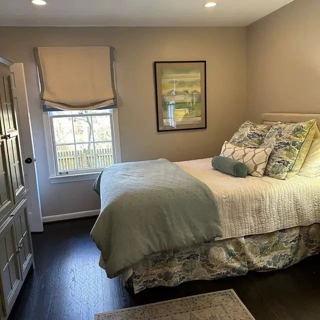 Shelooms curtains styled in a customer home