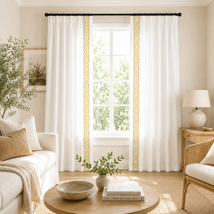 Custumize Pure Linen Curtains Test